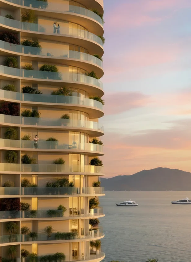 2-Bedroom Apartment, 19th Floor, Luzaj Towers, Lungomare Vlorë