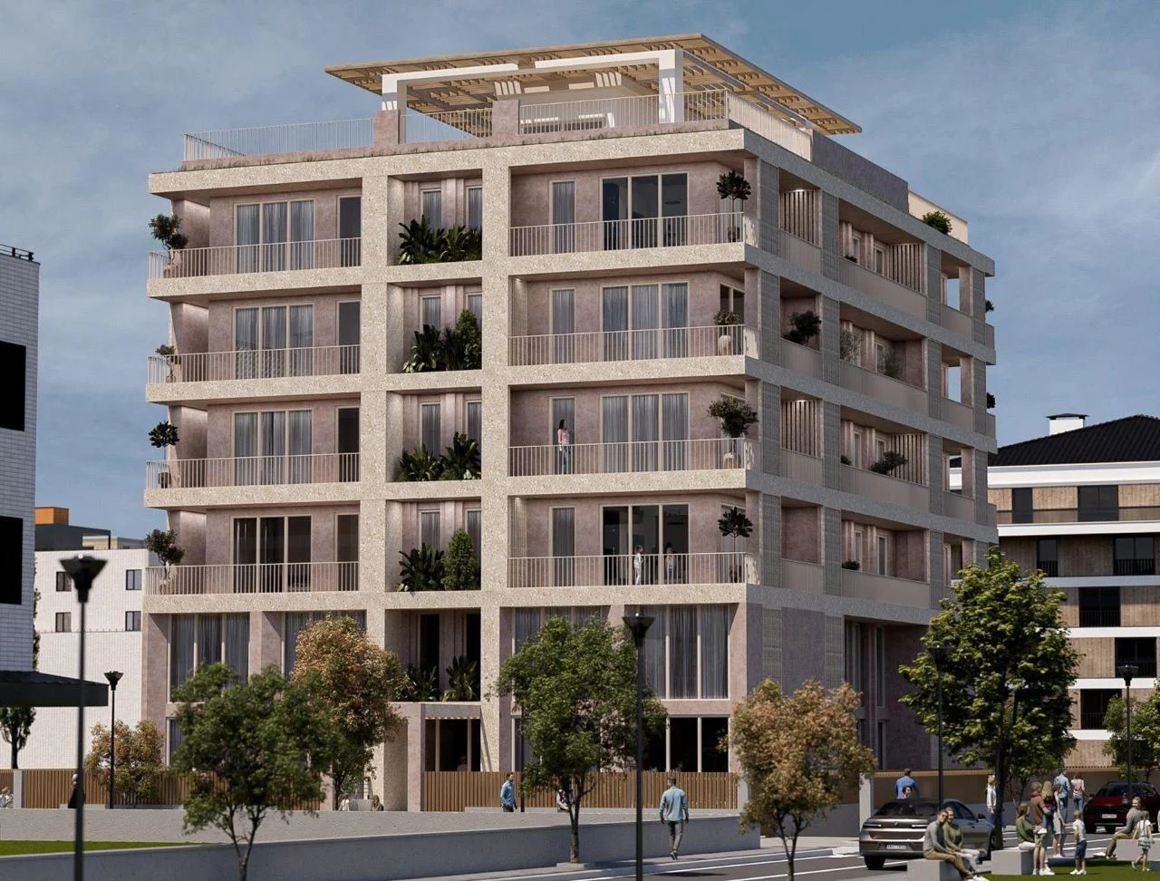 1-Bedroom Apartment, Floor 1, Radhimë – New Building